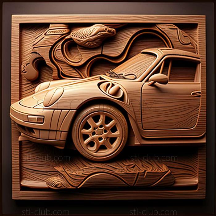 3D мадэль Porsche 953 (STL)